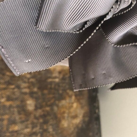 Vera Wang Royce Tan Peep Toe bow heels booties 6m - Picture 12 of 14